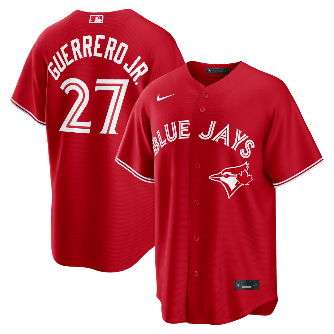 Toronto Blue Jays Nike Vladimir Guerrero Jr. Canada Day Replica Baseball Jersey - Red