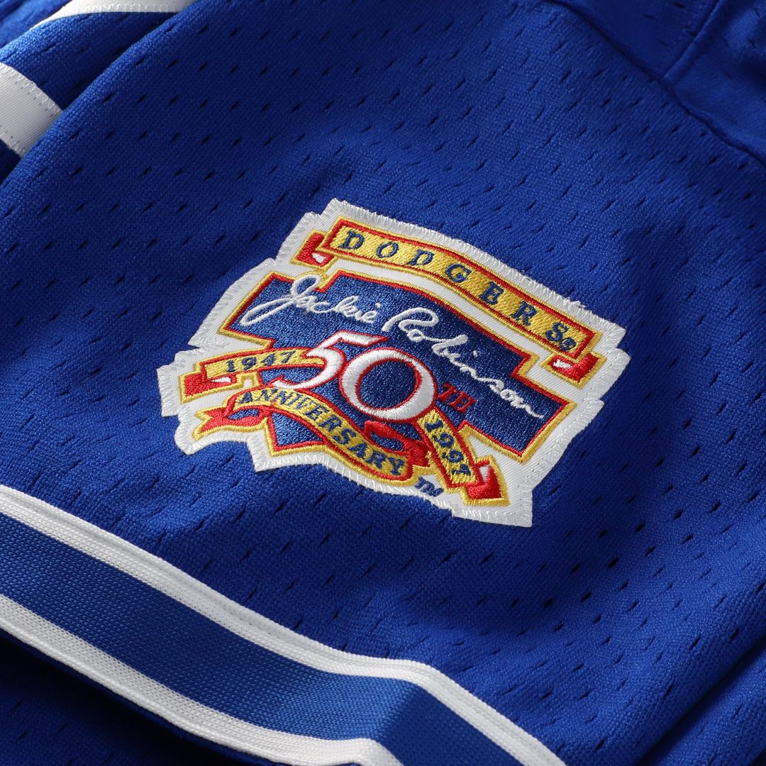 Los Angeles Dodgers Mitchell & Ness Hideo Nomo Big & Tall Cooperstown Collection Mesh Batting Practice Baseball Jersey - Royal