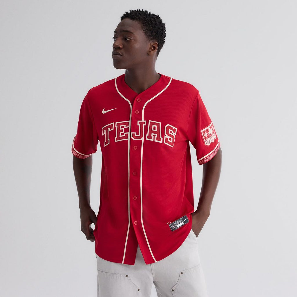 Texas Rangers Nike 2026 City Connect Stadium Baseball Jersey - Red