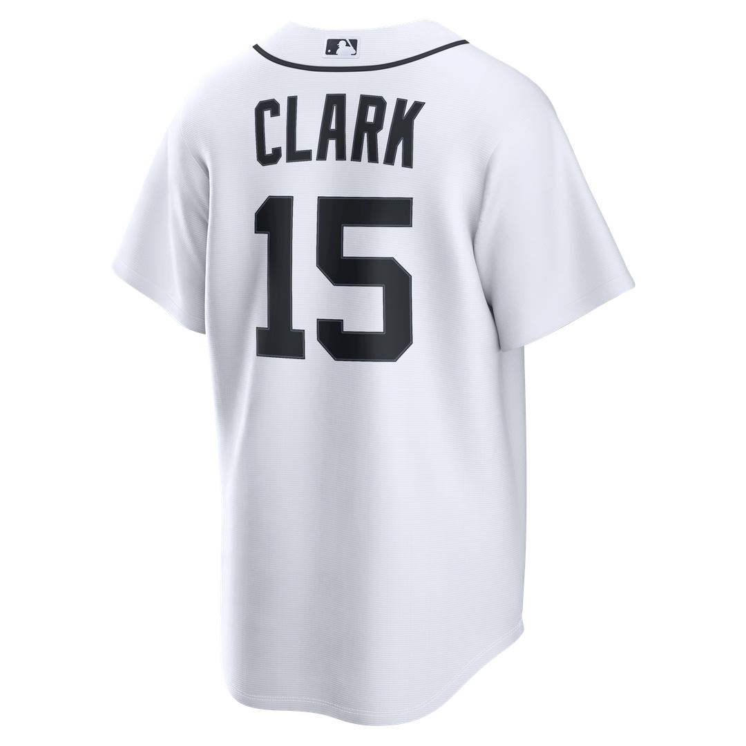 Detroit Tigers Nike Max Clark Home Replica Baseball Jersey - White