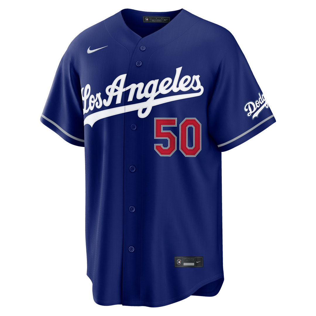 Los Angeles Dodgers Nike Mookie Betts Alternate Stadium Baseball Jersey - Royal