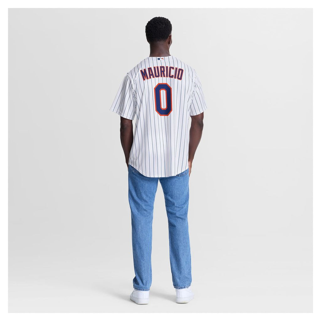 New York Mets Nike Ronny Mauricio Home Replica Baseball Jersey - White