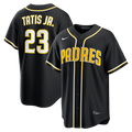 San Diego Padres Nike Fernando Tatis Jr. Fashion Replica Black Out Baseball Jersey
