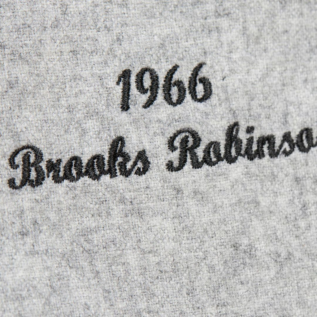 Baltimore Orioles Mitchell & Ness Brooks Robinson Cooperstown Collection 1966 Authentic Baseball Jersey - Gray