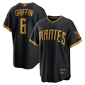 Pittsburgh Pirates Nike Konnor Griffin 2026 City Connect Stadium Baseball Jersey - Black