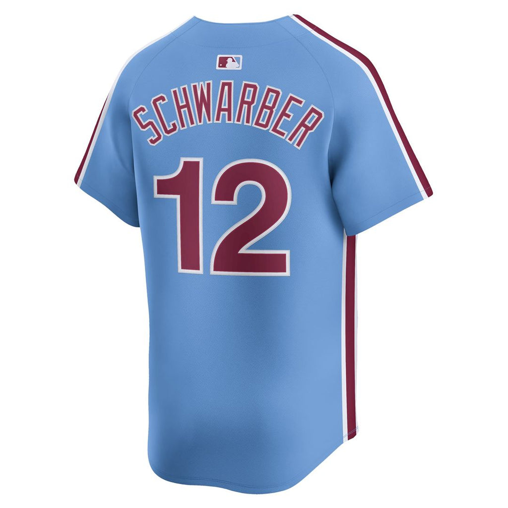 Philadelphia Phillies Nike Kyle Schwarber Home Limited Baseball Jersey - White