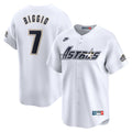 Houston Astros Nike Craig Biggio Throwback Cooperstown Collection Limited Baseball Jersey - White