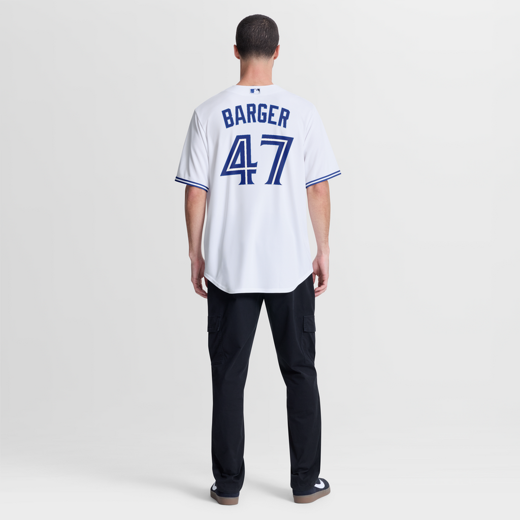 Toronto Blue Jays Nike Addison Barger Home Replica Baseball Jersey - White