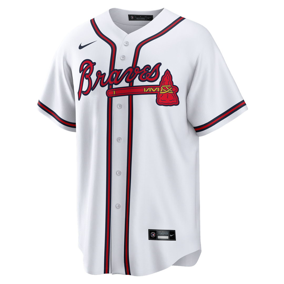 Atlanta Braves Nike Tom Glavine Home Retired Player Replica Baseball Jersey - White