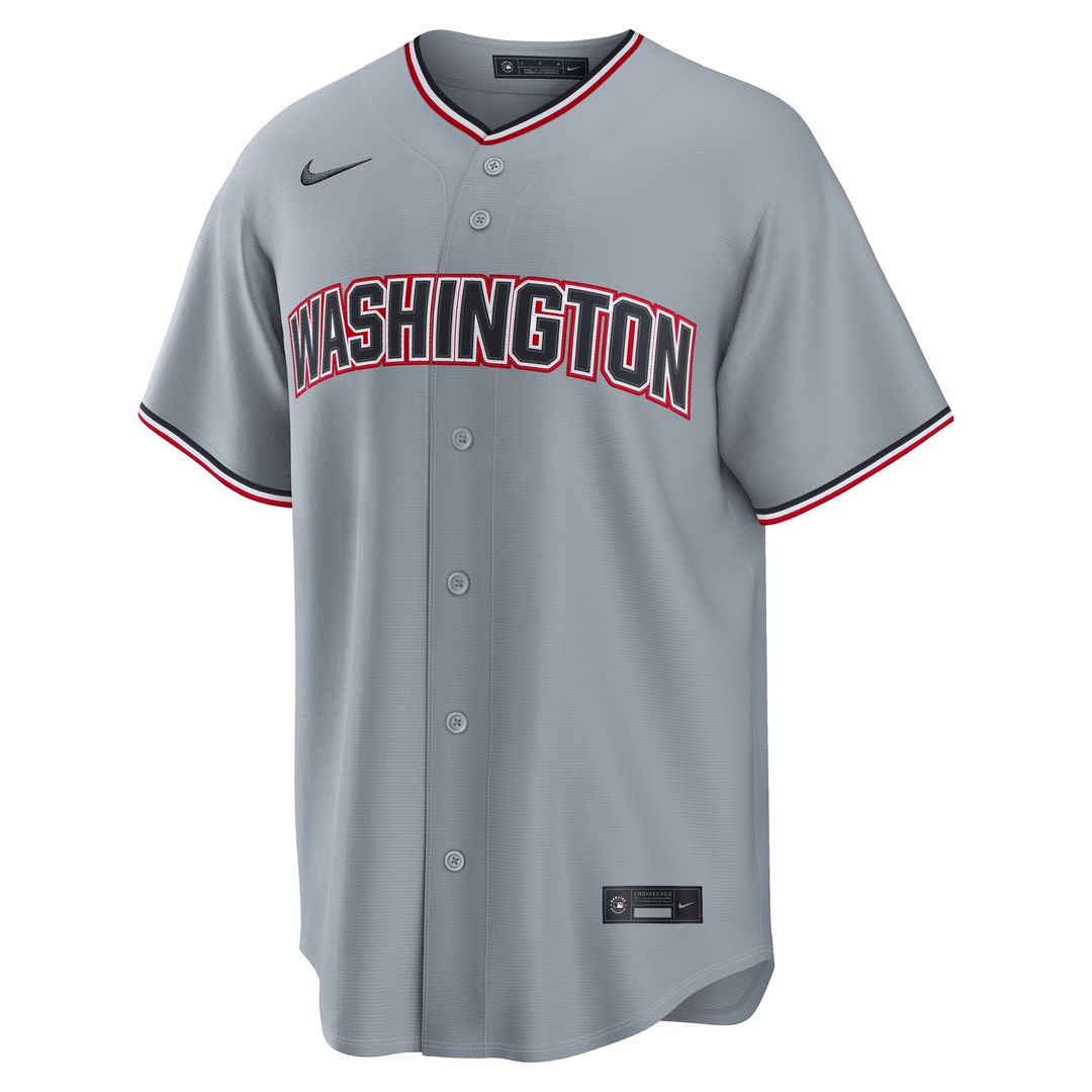 Washington Nationals Nike James Wood Alternate Replica Baseball Jersey - Navy
