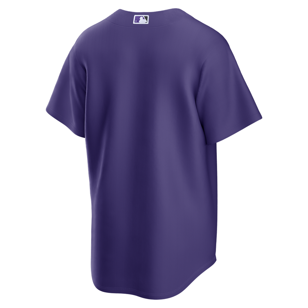 Colorado Rockies Nike Alternate Replica Baseball Jersey - Purple