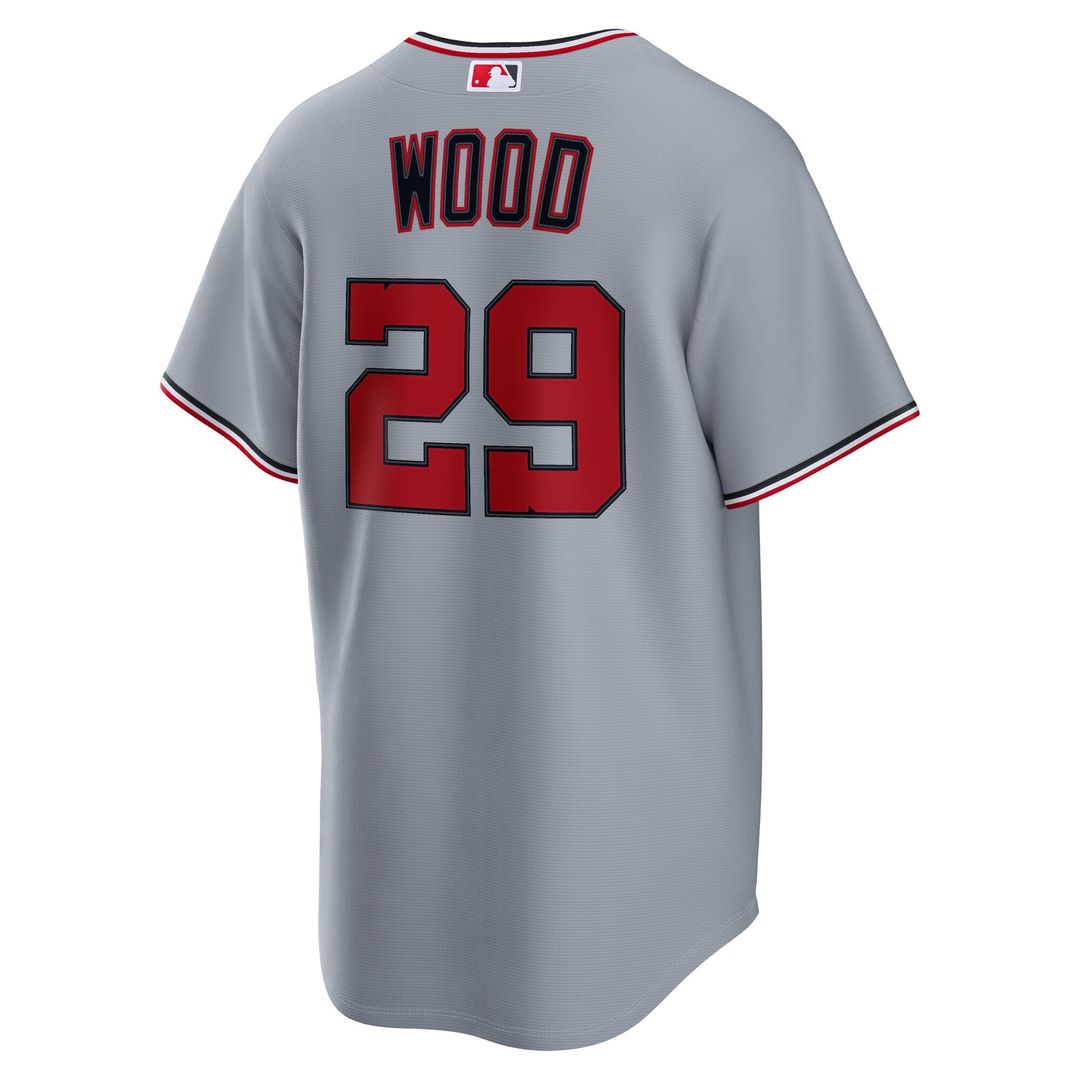 Washington Nationals Nike James Wood Alternate Replica Baseball Jersey - Navy