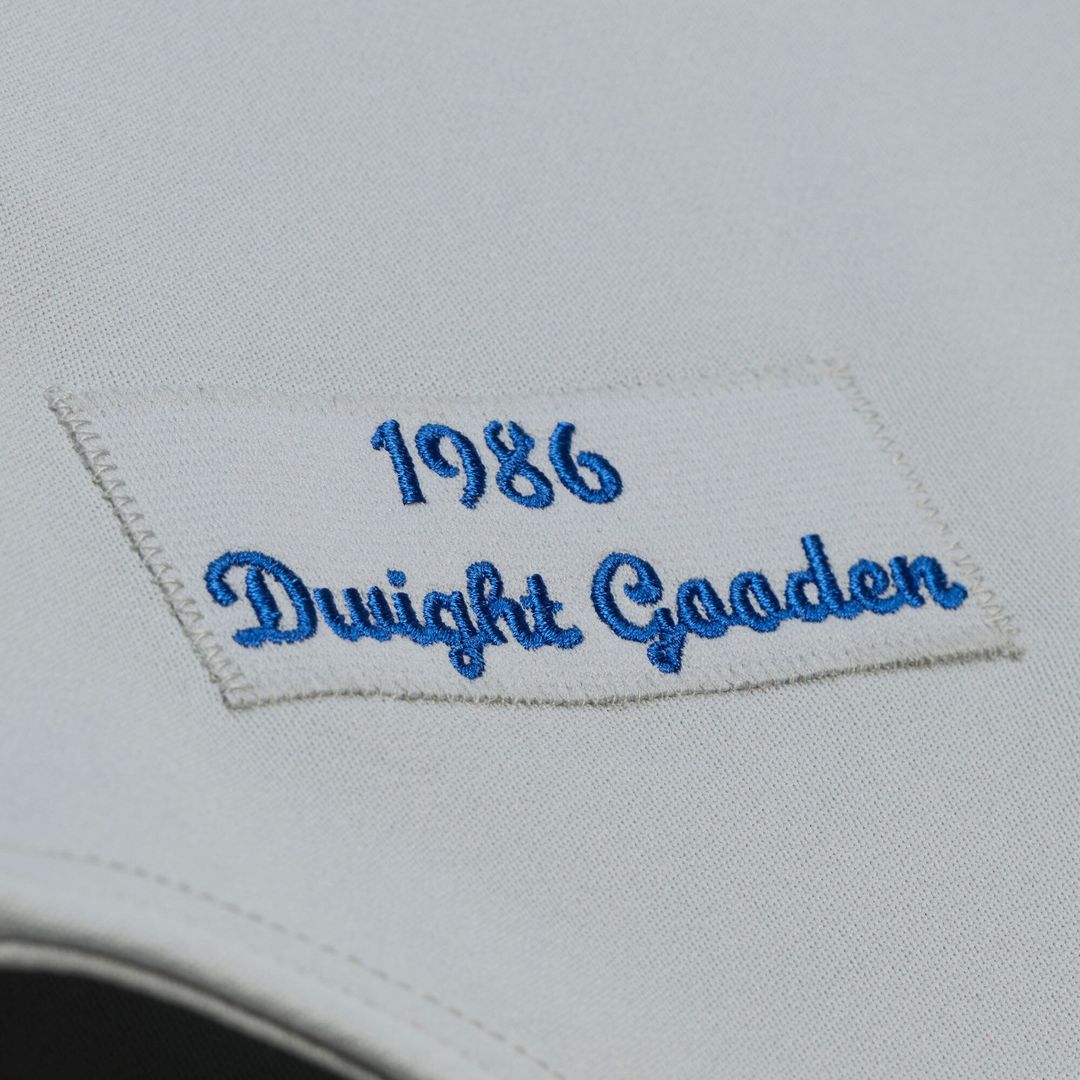 New York Mets Mitchell & Ness Dwight Gooden 1986 Authentic Baseball Jersey - White