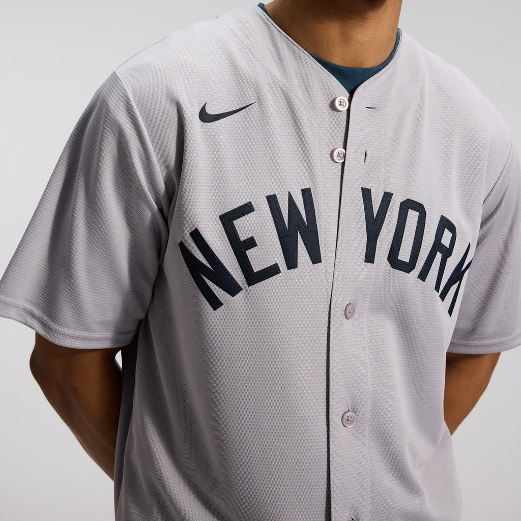 New York Yankees Nike Gerrit Cole Road Replica Baseball Jersey - Gray