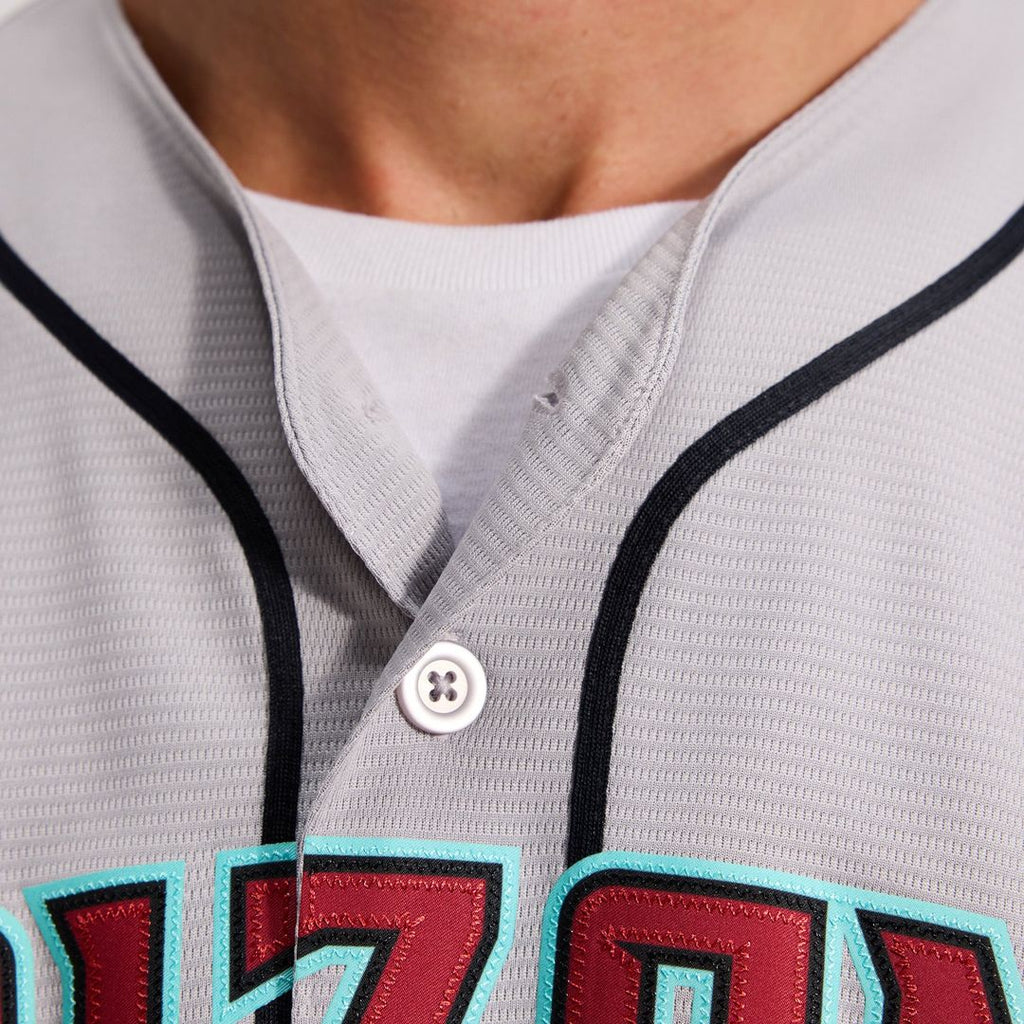 Arizona Diamondbacks Nike Corbin Carroll Road Replica Baseball Jersey - Gray