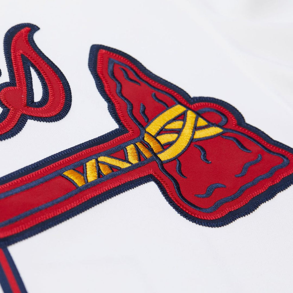 Atlanta Braves Mitchell & Ness Deion Sanders Cooperstown Collection 1992 Authentic Baseball Jersey - White