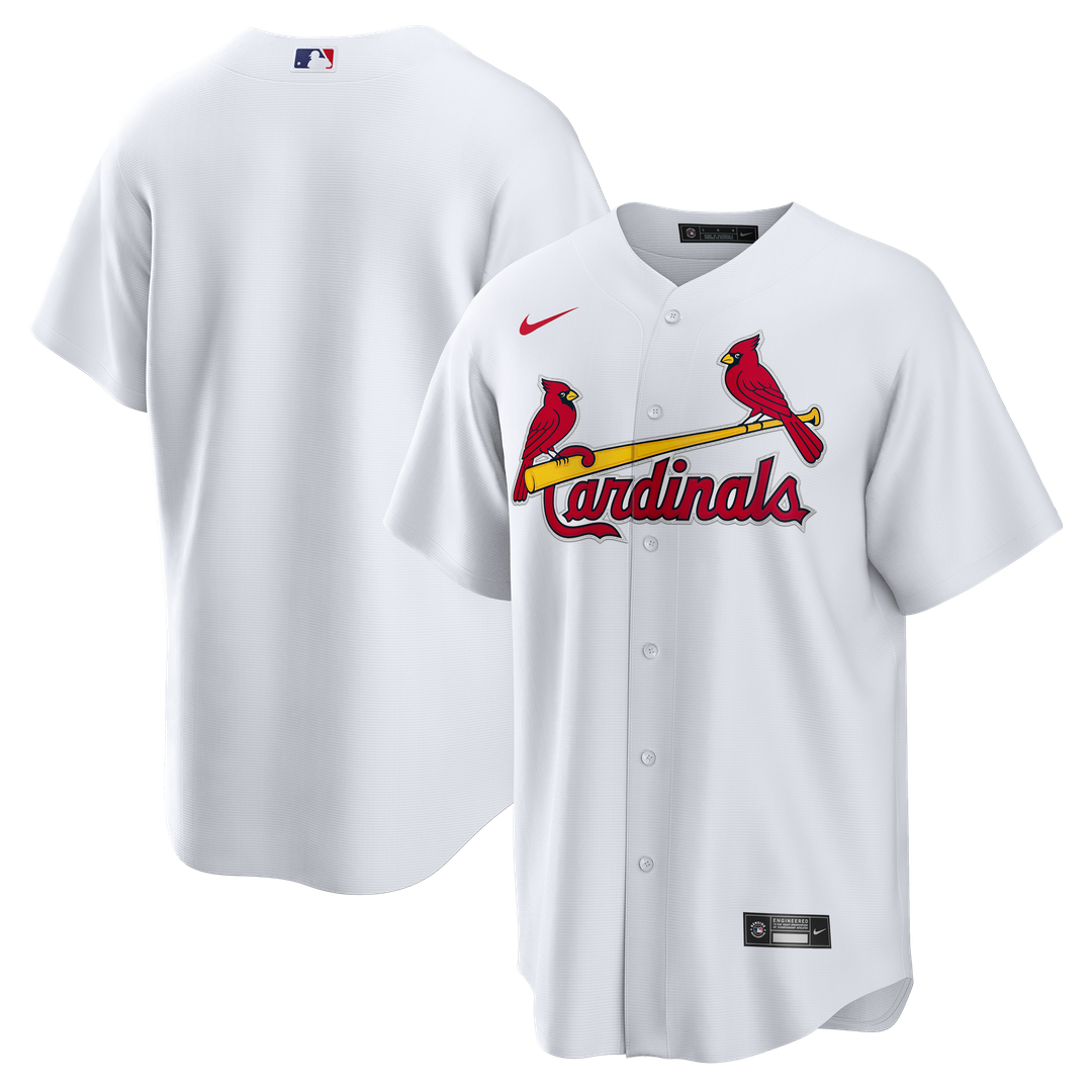 St. Louis Cardinals Nike Home Big & Tall Replica Baseball Jersey - White