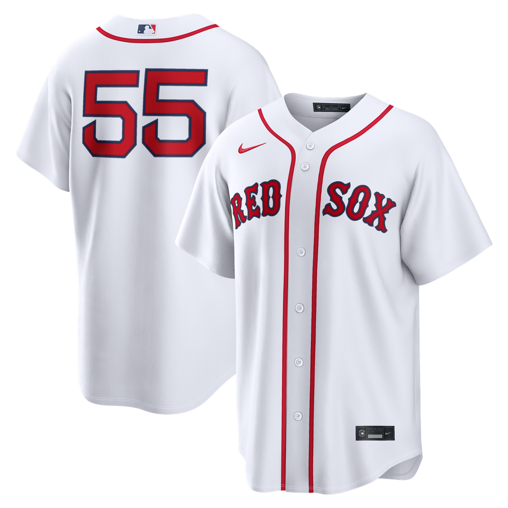 Boston Red Sox Nike Ranger Suárez Home Replica Baseball Jersey - White