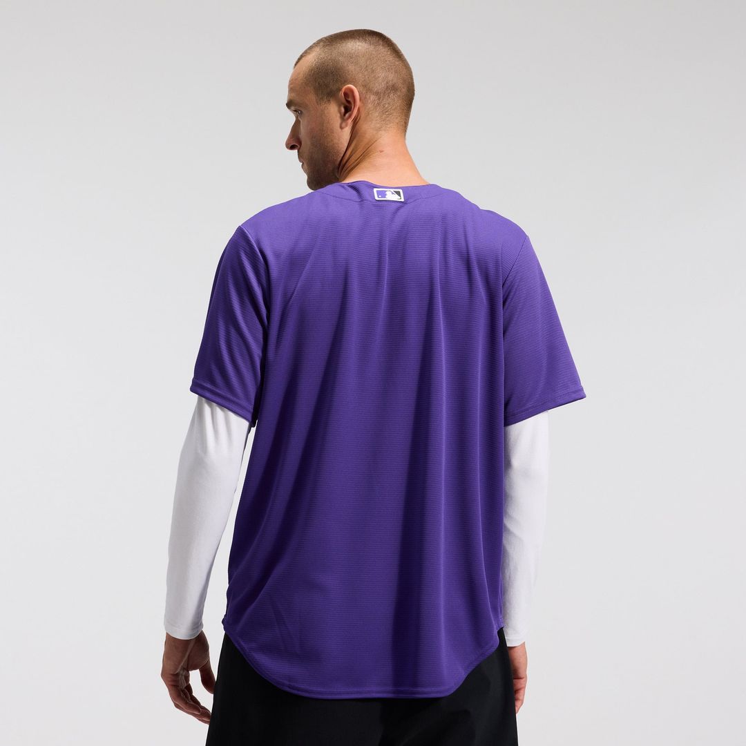 Colorado Rockies Nike Alternate Replica Team Baseball Jersey - Purple