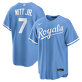 Kansas City Royals Nike Bobby Witt Jr. Alternate Replica Baseball Jersey - Light Blue