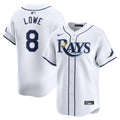 Tampa Bay Rays Nike Brandon Lowe Home Limited Baseball Jersey - White