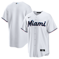 Miami Marlins Nike Home Big & Tall Replica Baseball Jersey - White