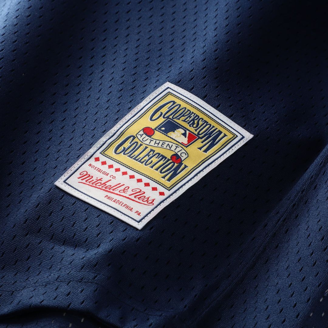 New York Yankees Mitchell & Ness Mariano Rivera Cooperstown Collection Big & Tall Mesh Batting Practice Baseball Jersey - Navy