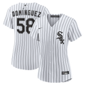 Chicago White Sox Nike Women's Seranthony Domínguez Home Replica Baseball Jersey - White