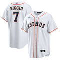 Houston Astros Nike Craig Biggio Home Retired Player Replica Baseball Jersey - White