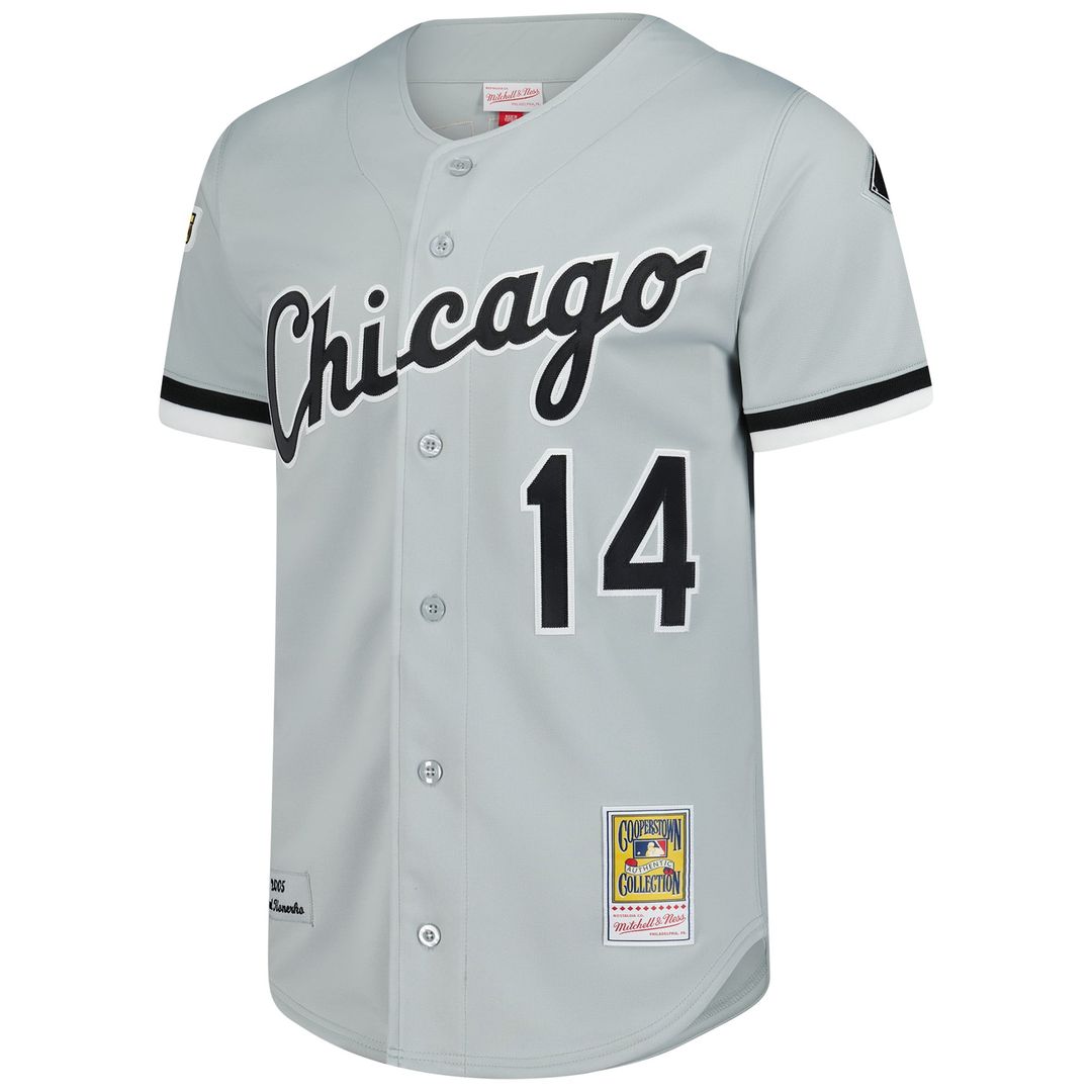 Chicago White Sox Mitchell & Ness Paul Konerko 2005 Cooperstown Collection Authentic Baseball Jersey - Gray