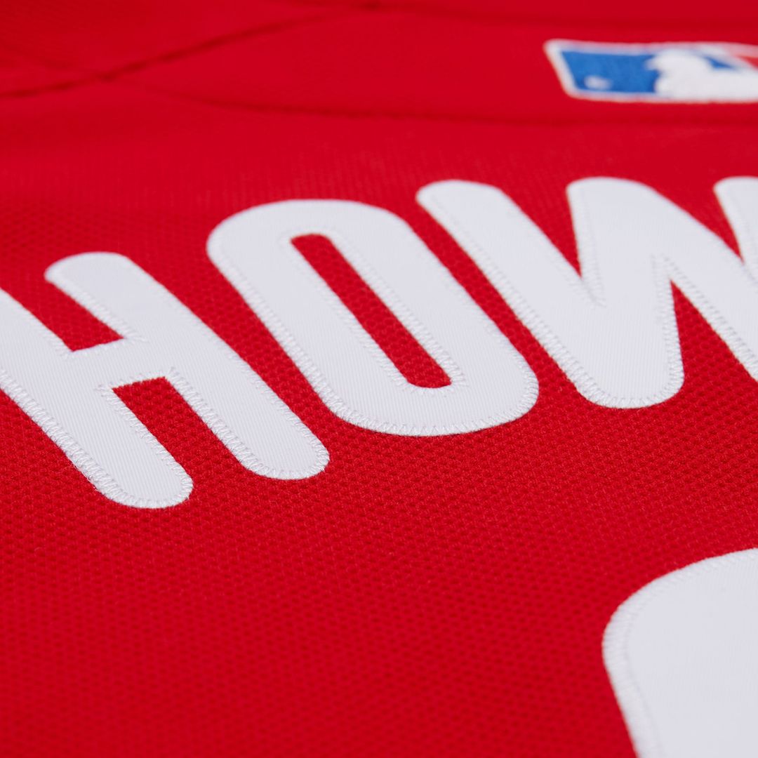 Philadelphia Phillies Mitchell & Ness Ryan Howard Big & Tall Cooperstown Mesh Batting Practice Baseball Jersey - Red