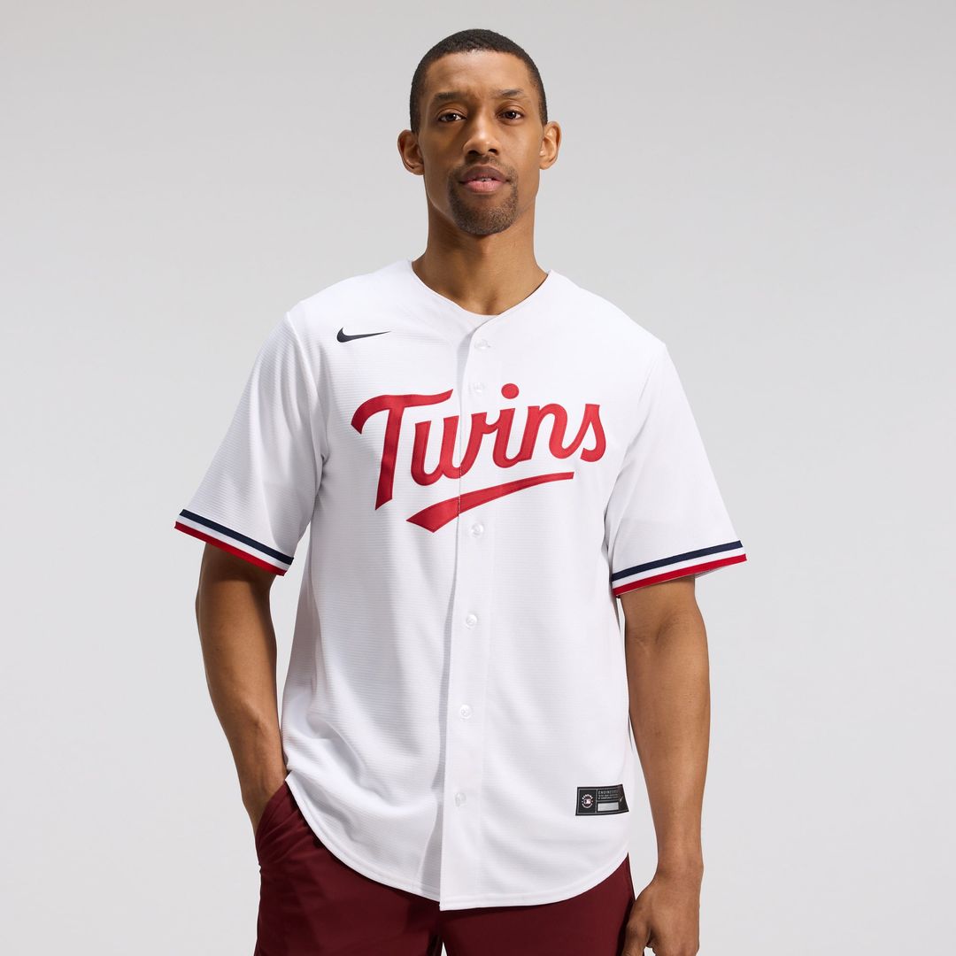 Minnesota Twins Nike Road Replica Team Baseball Jersey - Gray