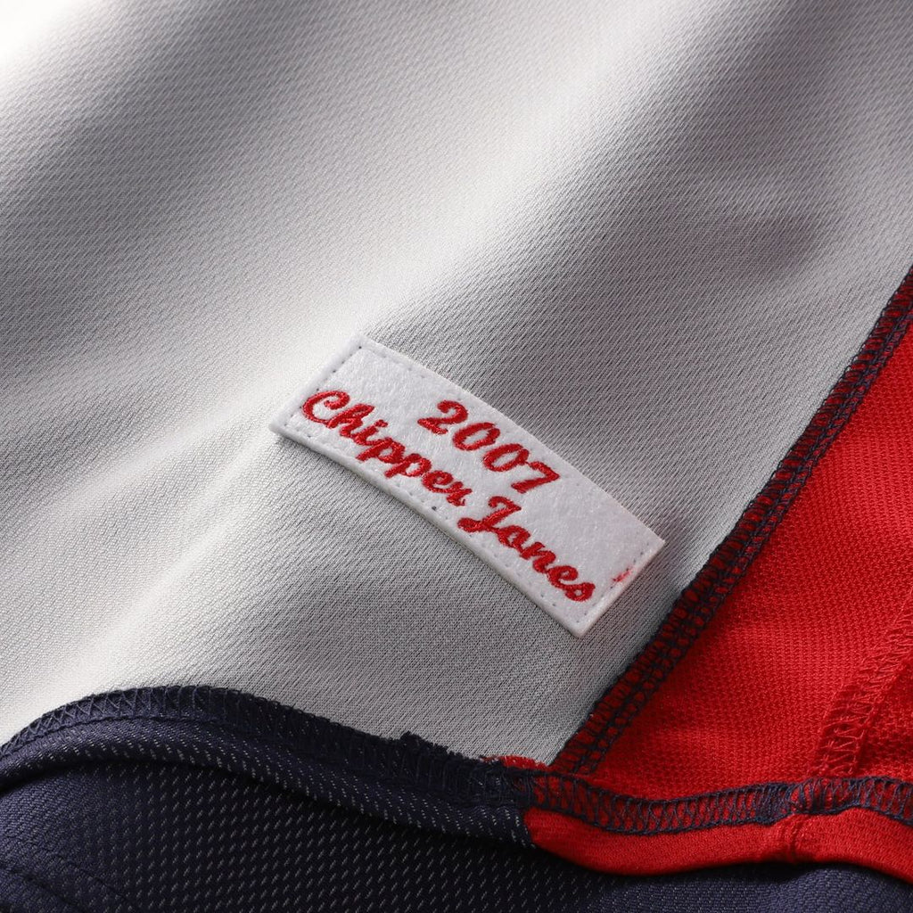 Atlanta Braves Mitchell & Ness Chipper Jones Authentic Batting Practice Baseball Jersey - Navy