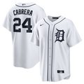 Detroit Tigers Nike Miguel Cabrera Home Retired Player Replica Baseball Jersey - White