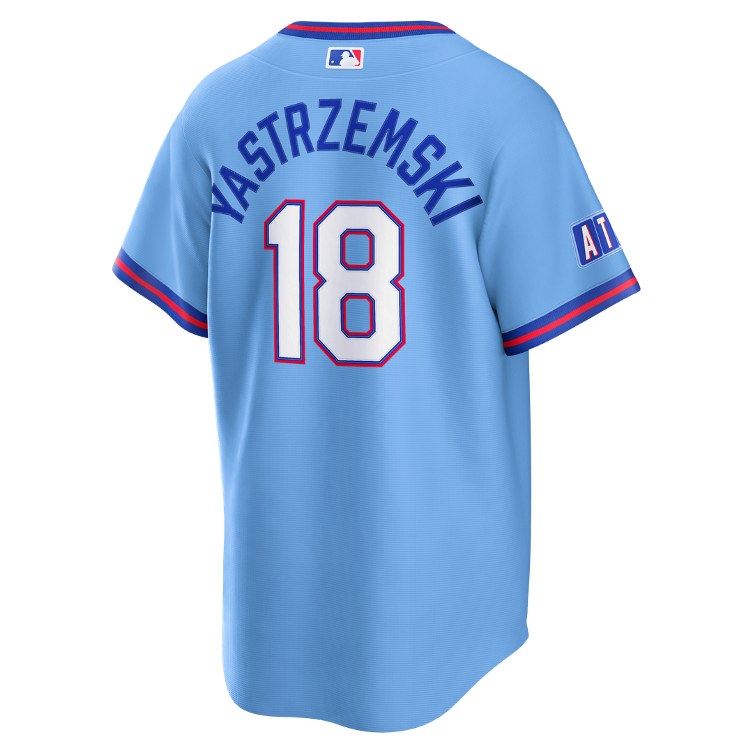 Atlanta Braves Nike Mike Yastrzemski 2026 City Connect Stadium Baseball Jersey - Powder Blue
