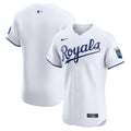 Kansas City Royals Nike Home Elite Baseball Jersey - White