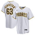 San Diego Padres Nike Hunter Stratton Home Replica Baseball Jersey - White