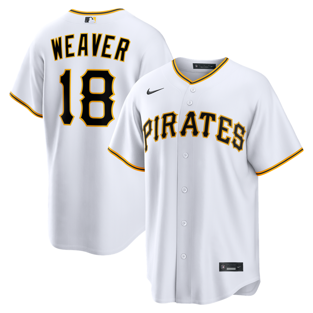 Pittsburgh Pirates Nike Luke Weaver Home Replica Baseball Jersey - White