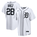 Detroit Tigers Nike Javier Báez Home Replica Baseball Jersey - White