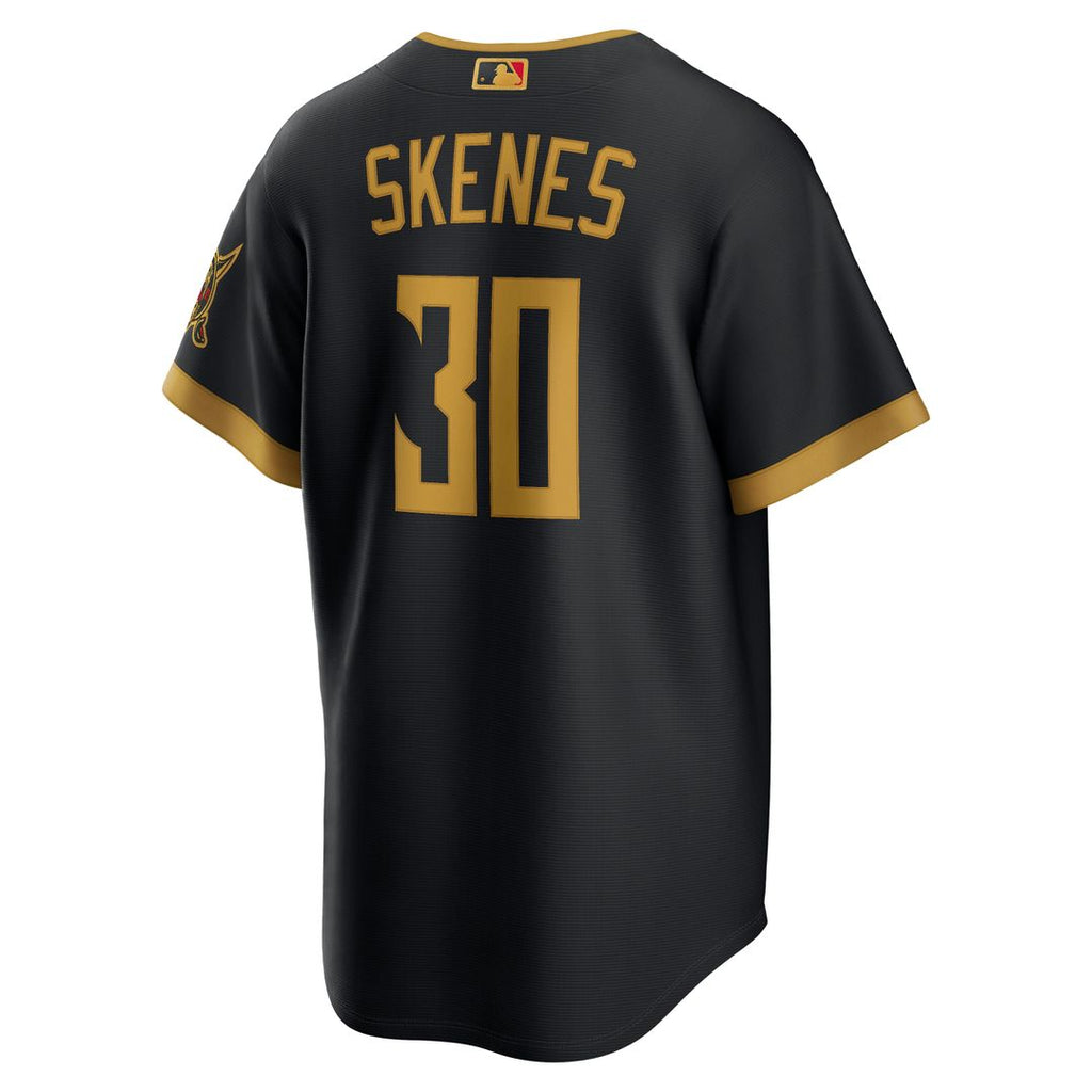 Pittsburgh Pirates Nike Paul Skenes 2026 City Connect Stadium Baseball Jersey - Black