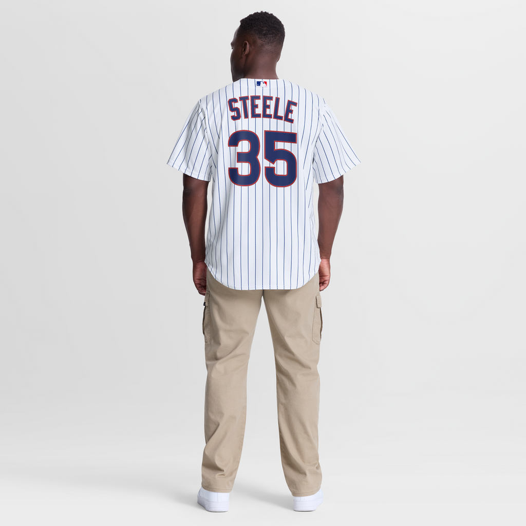 Chicago Cubs Nike Justin Steele Home Replica Baseball Jersey - White