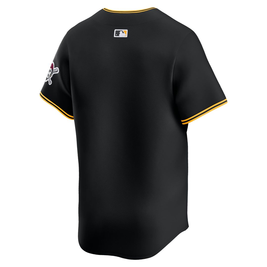 Pittsburgh Pirates Nike Alternate Limited Baseball Jersey - Black