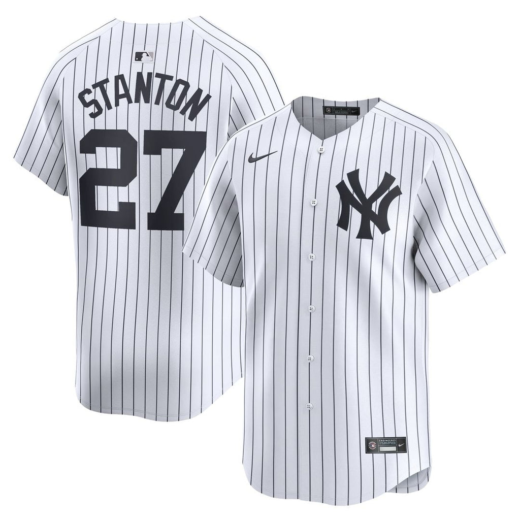New York Yankees Nike Giancarlo Stanton Home Limited Baseball Jersey - White