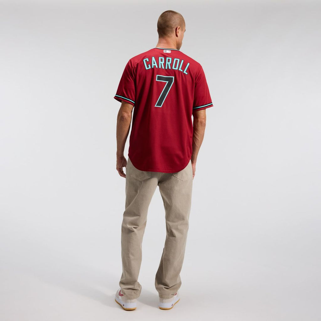 Arizona Diamondbacks Nike Corbin Carroll Crimson Alternate 2 Replica Baseball Jersey