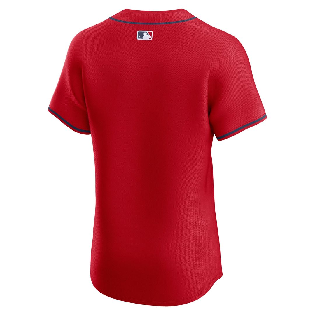 Atlanta Braves Nike Alternate Elite Baseball Jersey - Red