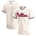 Philadelphia Phillies Nike Alternate 2 Elite Baseball Jersey - Cream
