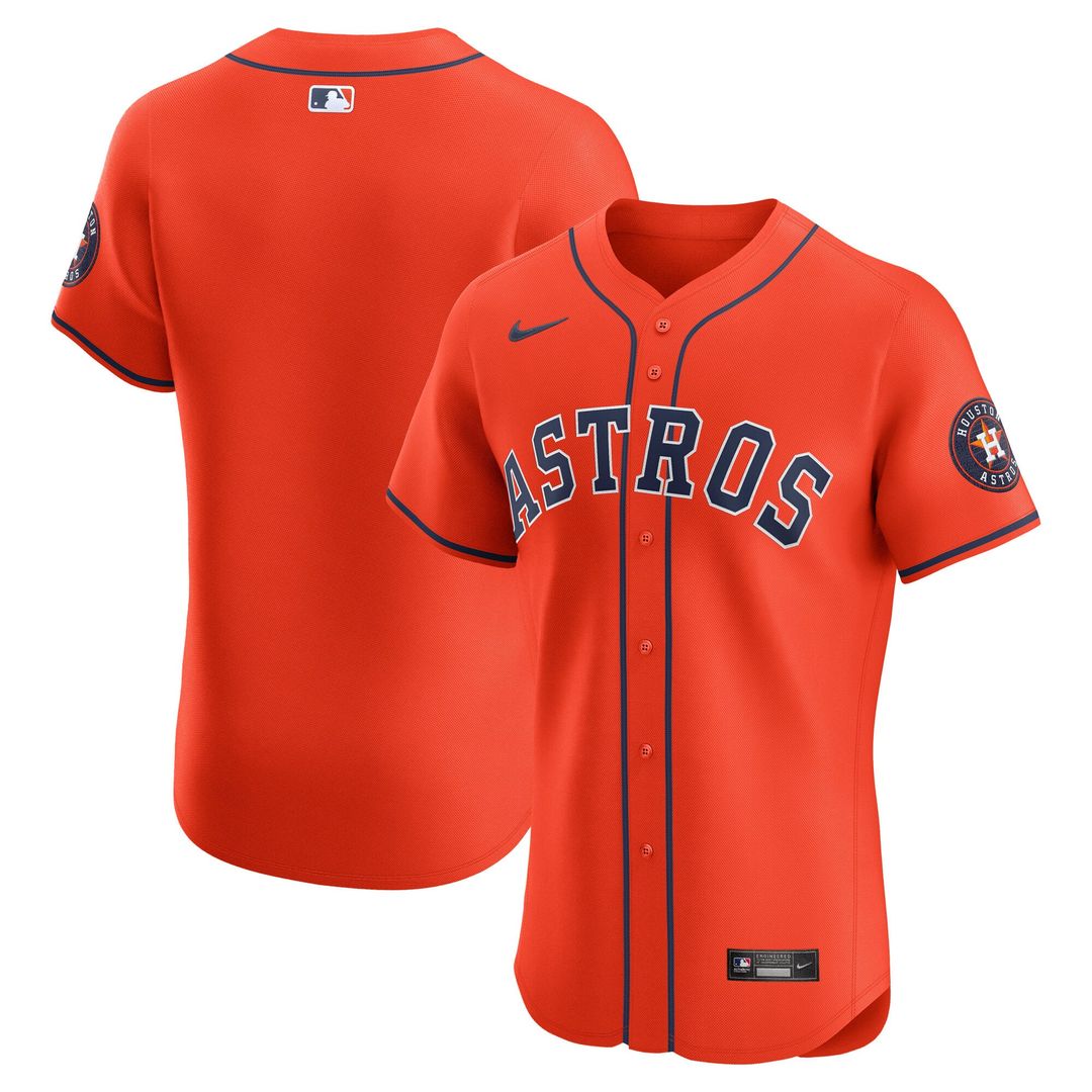 Houston Astros Nike Alternate 2 Elite Baseball Jersey - Navy