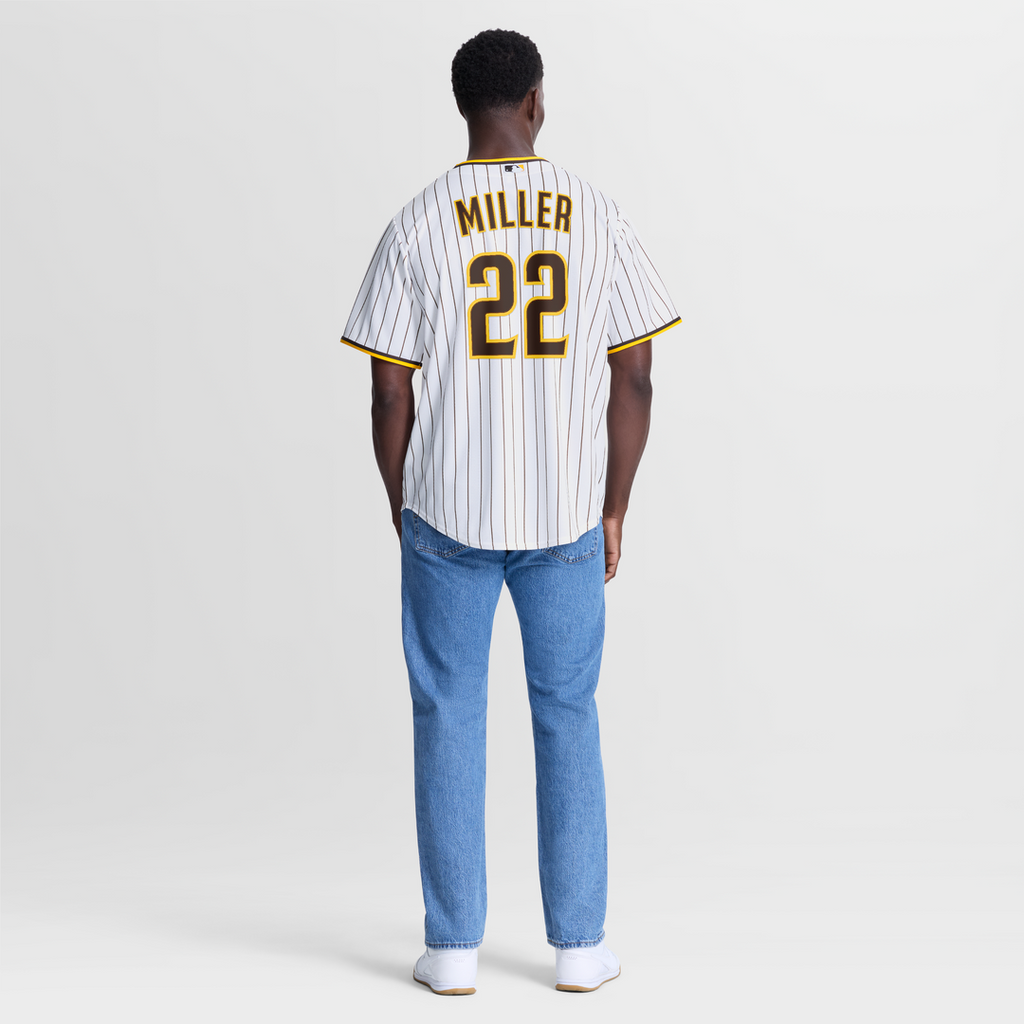 San Diego Padres Nike Mason Miller Home Replica Baseball Jersey - White