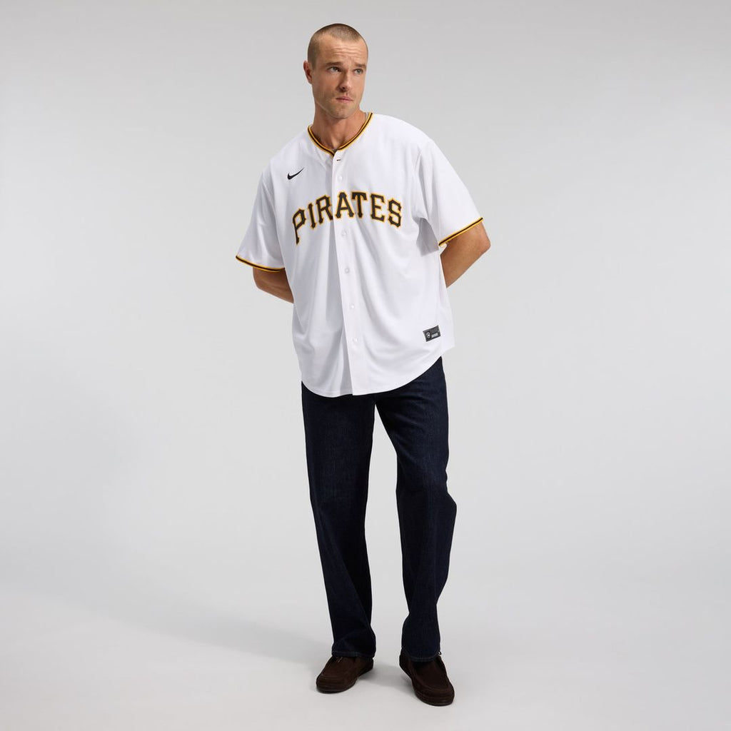 Pittsburgh Pirates Nike Paul Skenes Home Replica Baseball Jersey - White