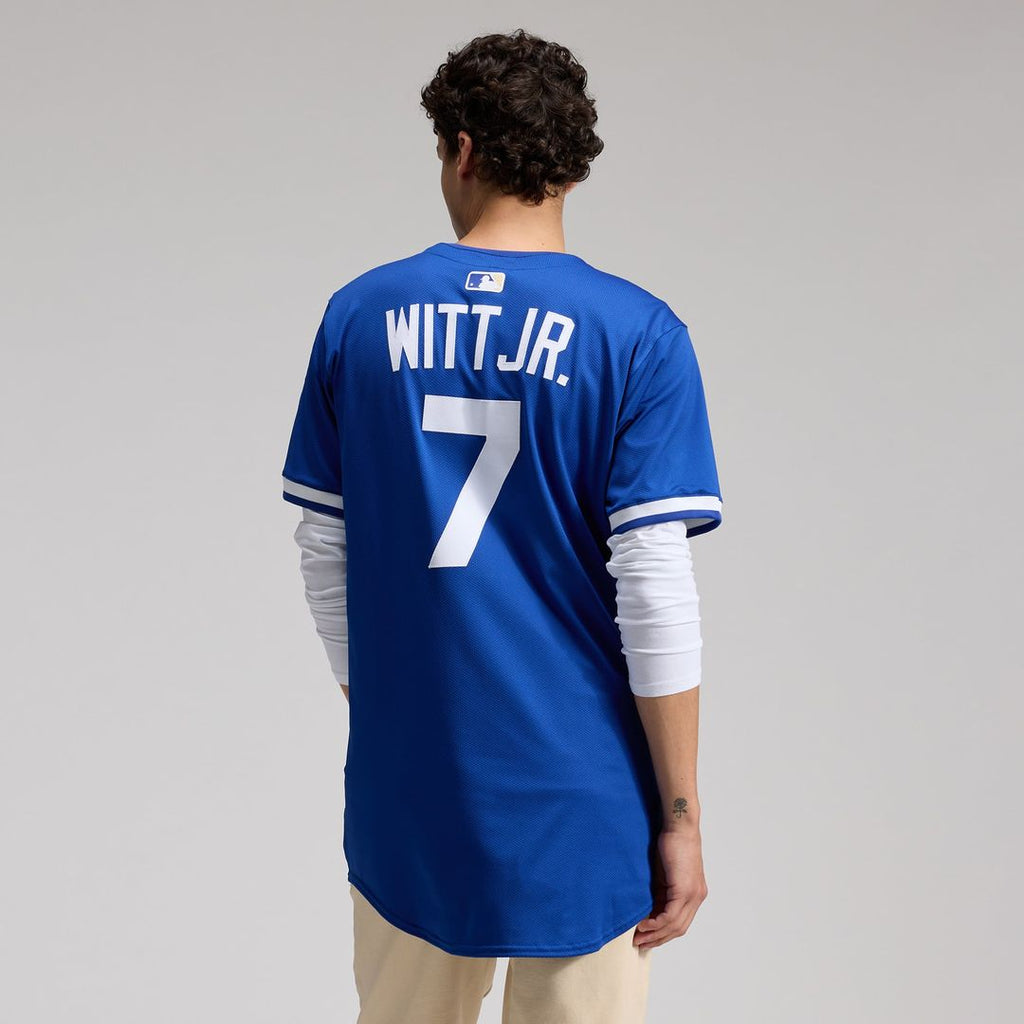 Kansas City Royals Nike Bobby Witt Jr. Alternate 2 Elite Baseball Jersey - Royal
